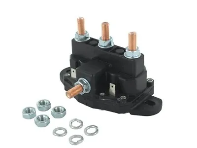 ATV WINCH MOTOR SOLENOID REVERSING POLARITY RELAY SWITCH 6 Terminal DC Contactor • $19.99