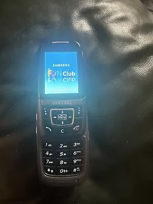 Samsung SGH D600 - Black (Unlocked) Mobile Phone • £20