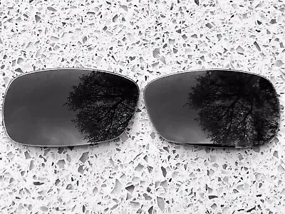 Etched Polarized Carbon Black Replacement Lenses For Oakley Crosshair 2.0 • £19.99