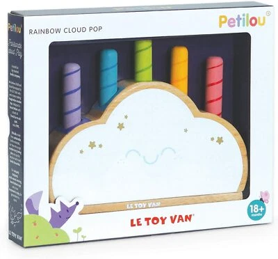 $29.99 • Buy Le Toy Van Rainbow Cloud Pop BRAND NEW