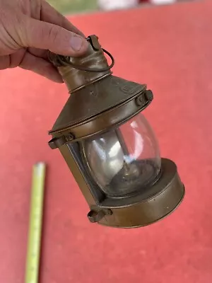 Vintage(?) Reproduction (?) Tung Woo Copper Masthead Lantern • $25