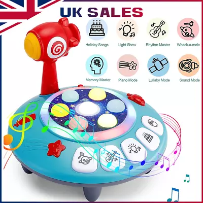 Sensory Toys For 1 Year Old Boys - Whack A Mole Game Baby Musical & Light Toys • £14.95