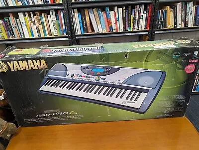 Vintage Yamaha Keyboard PSR240 61 Key Recording 1999 • $65