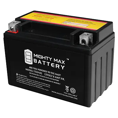 Mighty Max YTX9-BS SLA Battery For Suzuki ATV LTZ400 250 QuadSport 2003-2010 • $29.99