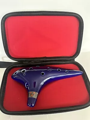 Awef 12-Hole Ocarina With Songbook  Blue Gradiant • $27