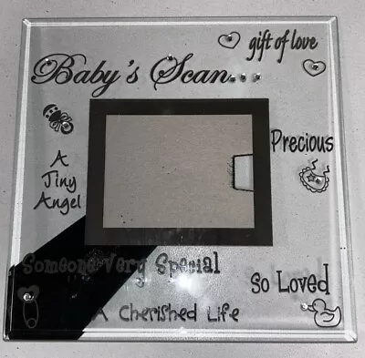 Baby’s Ultrasound Scan Frame - Glass 19.5 X 19.5cm • £5.99