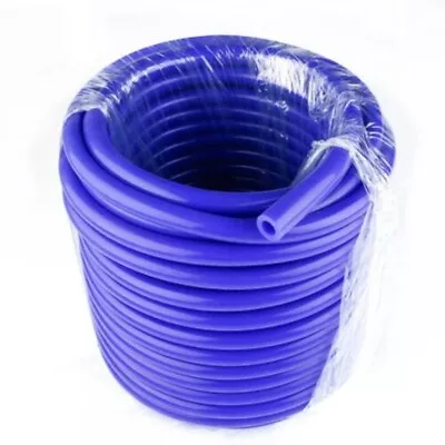 FOR 5/32 (4mm) Fuel Air Silicone Vacuum Hose Line Tube Pipe 10 Feet  Blue  • $9.90