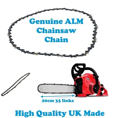 £10.95 • Buy MACALLISTER M4MTP25 Chainsaw Chain 20cm 8 Inch 33 Link