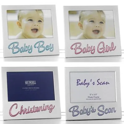 Shudehill Glitter Words New Born Baby/Scan Photos Different Sizes To Choose From • £9.99