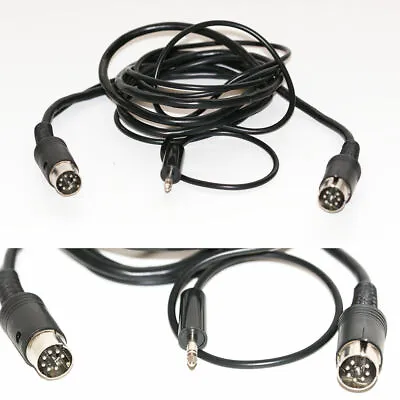 Sinclair ZX Spectrum 128 To Hitatchi Monitor Lead / Cable With 3.5mm Mono Audio • £16.50