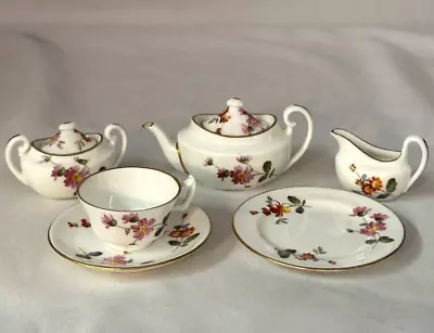 Royal Crown Derby Miniature Tea Set • $80