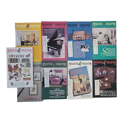 Vtg  Dollhouse Collector Magazine Original 1983-198 Mobile Home Christmas  DBB1 • $19.50