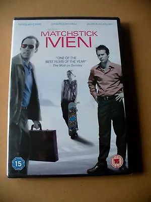 Matchstick Men (nicolas Cage) Movie Dvd - New And Sealed Sam Rockwell. • £2.25