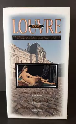 LOUVRE 200 The Complete Series VHS 3 Tape Box Set Home Vision Studios • $15