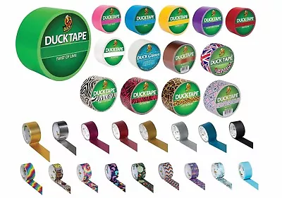 Duck Tape Patterns & Colours - Duct Gaffer Gaffa Tape - Repair Craft Waterproof • £4.35