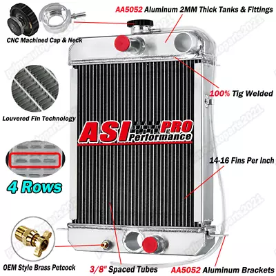 Fits David Brown 780 885 885N Tractor Models With 4ROW Radiator K922737 K922739 • $299