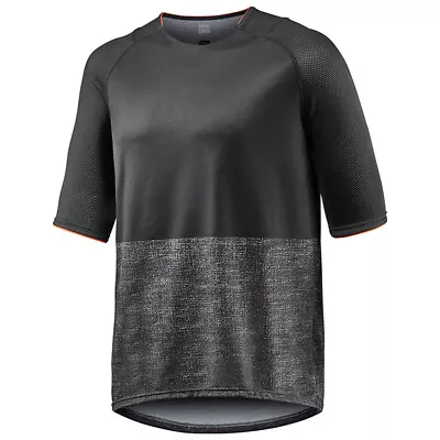 Giant Transfer SS Mens Cycling Jersey - Black/Grey • $49