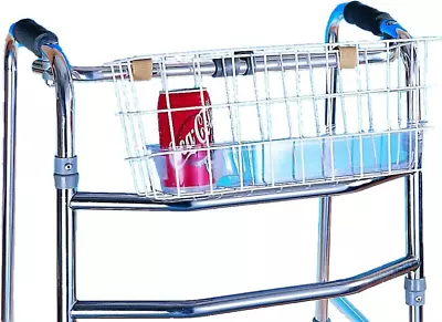 Walking Frame Basket - Carry Basket For Zimmer Frame - Walking Aid • £20.11