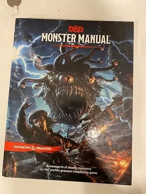$39.99 • Buy Dungeon And Dragons Monster Manual, 5th Edition Hardcover Sourcebook, NEW