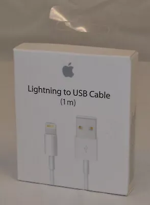 $12.99 • Buy Apple Lightning To USB Cable, 1 Meter (3 Feet) *New* A1480, MD818ZM/A 