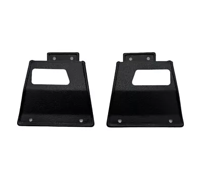Pair Rear Fold Down Seat Latch Cover Plates For 1967-1968 Ford Mustang • $54.99