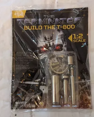 NEW Terminator Build The T-800 Endoskeleton #54 • $20