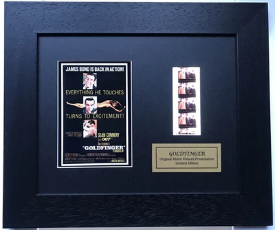 £29.99 • Buy James Bond 007 GOLDFINGER Original Film Cell Memorabilia*