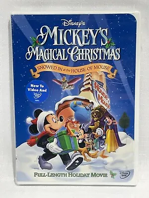 Mickey's Magical Christmas Snowed In At The House Of Mouse DVD NEW Sealed • $39.95