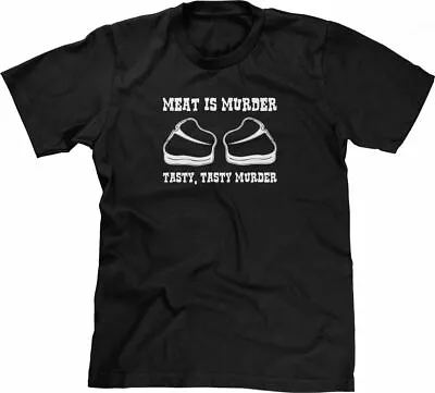 Meat Is Murder Tasty Tasty Murder T-Shirt Funny Food Cool Funny Tshirts For Men • $12.99