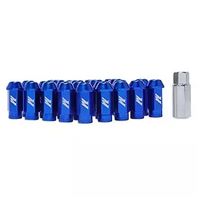 Mishimoto Blue MMLG-1220-LOCKBL Aluminum Locking Lug Nuts 1/2  X 20 • $29.54