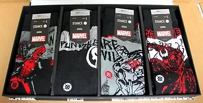 Stance X Marvel Infiknit Socks - Set Of Four - Size Large - New In Box • $76.50