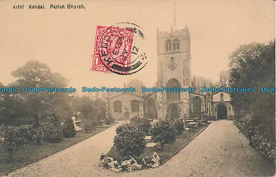 R048261 Kendal. Parish Church. Photochrom. 1912 • £6.85