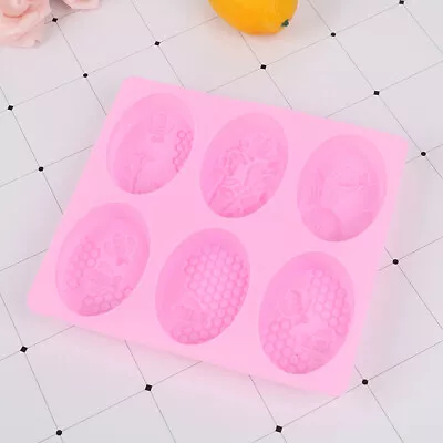 Soap Molds Bee Shape Handmade Soap Mold Unique Soap Making Craft Tools+ • £6.30