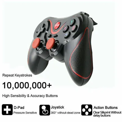 Wireless Bluetooth 4.0 Game Controller Gamepad For Android IOS IPhone Tablet PC • £17.59