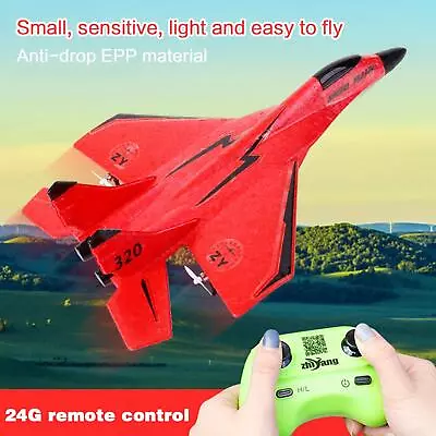 RC Plane RC Model Jet Fighter Remote Aircraft RC Airplane Toy Kids Control S5E7 • $34.38