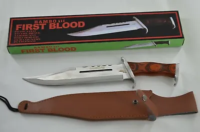 First Blood Rambo Part Iii Military Survival Fighting Hunting Knife • $79.99