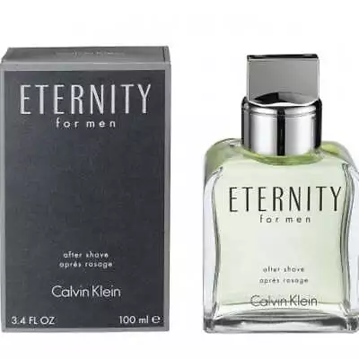 Eternity By Calvin Klein After Shave For Men 3.3 / 3.4 Oz / 100 Ml New In Box • $22.05