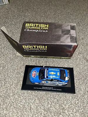 1:43 Chevrolet Cruze Jason Plato British Touring Car Champion 2010 • £13