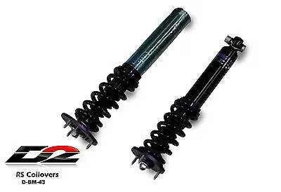  D2 Racing RS Coilovers BMW 5-SERIES E34 89-95 M5 540I 36 WAY ADJUSTABLE PURPLE  • $1020