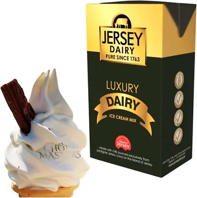 Ice Cream Mix - Soft Serve - Jersey Gold Luxury Ice Cream Mix- Superior Creamy  • £14.99
