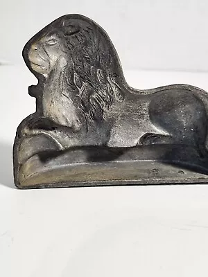 Vintage Lion Ice Cream/Chocolate Mold Pewter • $37