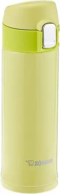 Zojirushi Stainless Thermo Vacuum Mug 10 Oz/0.30 L Lime Yellow SM-PB30YP • £34.71