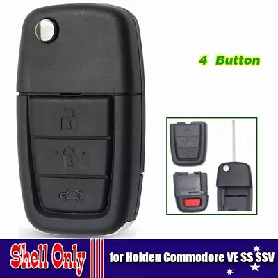 $17.01 • Buy 4Button Flip Remote Key Shell Case Fob For Holden Commodore VE SS SSV SV6 SS HSV