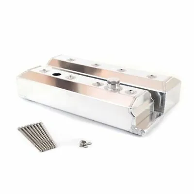 Canton Racing 65-206 Valve Covers Tall Fabricated Aluminum Natural LT-1 NEW • $298