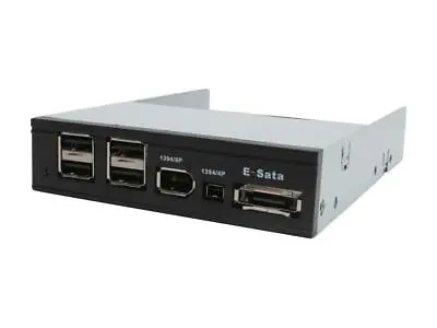 $20.99 • Buy USB2.0/Firewire/e-SATA Combo Internal HUB Panel