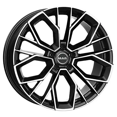 Alloy Wheel Mak Stilo-d For Bentley Continental Gt 10x21 5x112 Black Mirror H40 • $1073.60