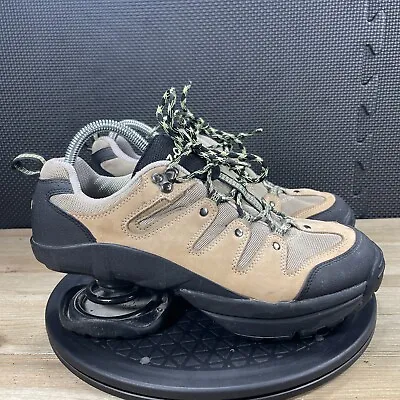 $60.79 • Buy Z Coil Desert Hiker Size 9 Women Brown Leather Spring Sneaker Shoes Comfort
