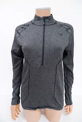 £33.60 • Buy North Face Summit Series Womens Base Layer 1/2 Zip Top Size M Grey Long Sleeve