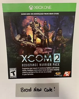 XCOM 2 Download Code Card Resistance Warrior Pack Xbox One DLC Content Add On • £9.49