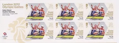 GB 2012 Olympic Gold Medal Winners Sheetlets X 6 1st Class Stamps  • £7.80